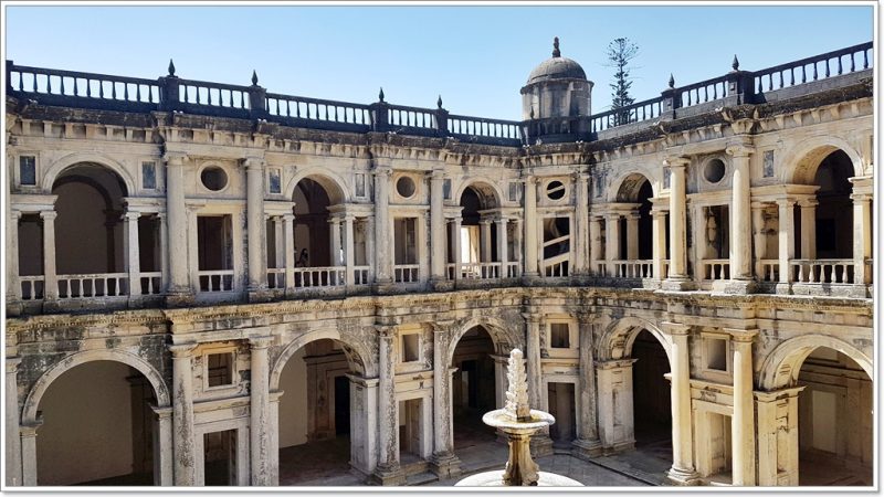 Tomar - Templer - Templerburg Convento de Cristo - Portugal