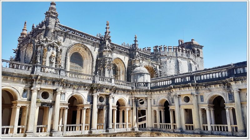 Tomar - Templer - Templerburg Convento de Cristo - Portugal