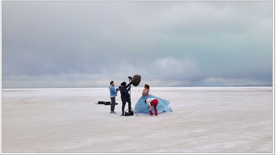 Bonneville Salt Flats, Utah, USA