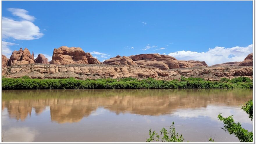 Colorado River, Petroglyphen, Moab, Utah, USA