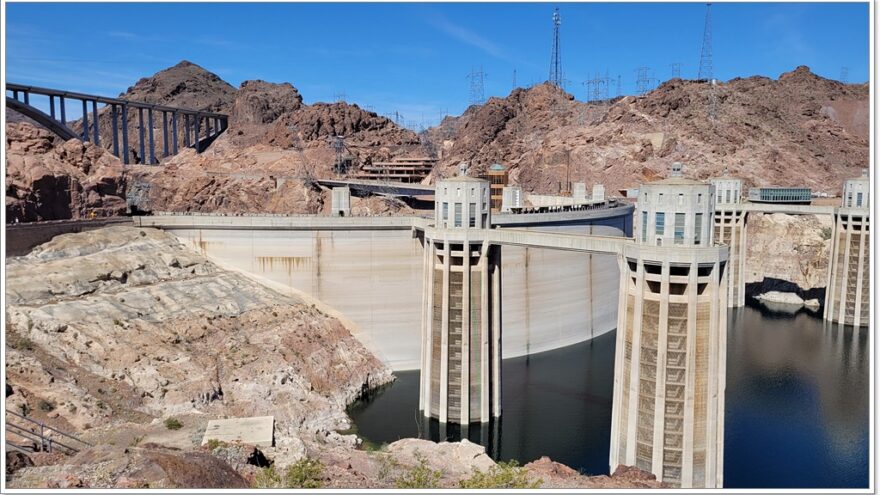 Hoover Dam, Nevada, Arizona, USA