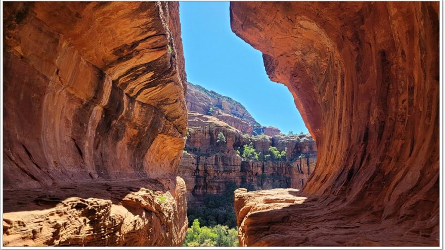 Sedona, Red Rocks, Subway Cave, Arizona, USA