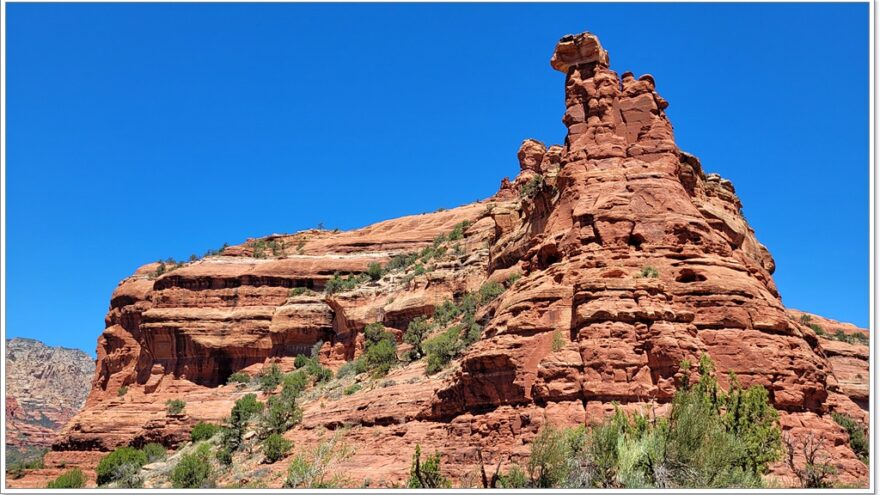 Sedona, Red Rocks, Vista, Fay Canyon, Arizona, USA