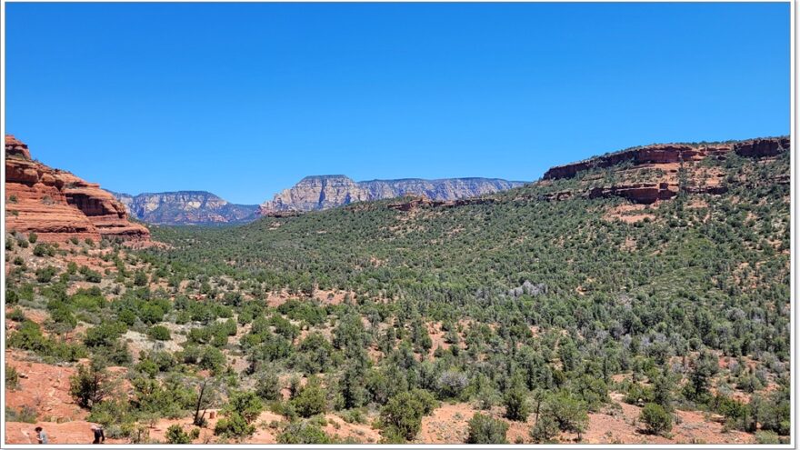 Sedona, Red Rocks, Vista, Fay Canyon, Arizona, USA