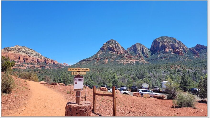 Sedona, Red Rocks,Devils Bridge, Arizona, USA