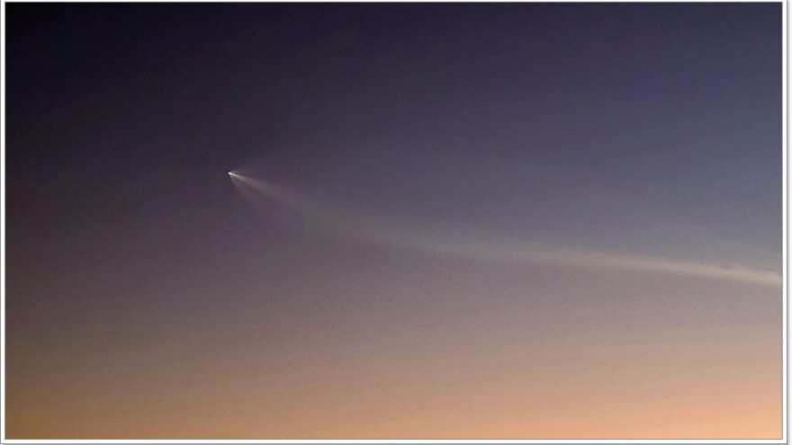 Sonnenfinsternis, Raketen, Lake Havasu, USA