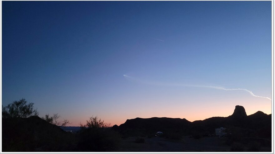 Sonnenfinsternis, Raketen, Lake Havasu, USA