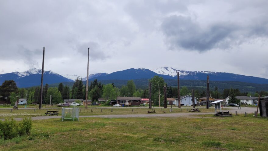 Totem Poles - Gitanyow - British Columbia - Canada