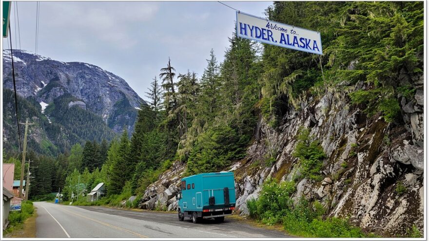 Stewart Highway, Hyder, Alaska, British Columbia, Kanada