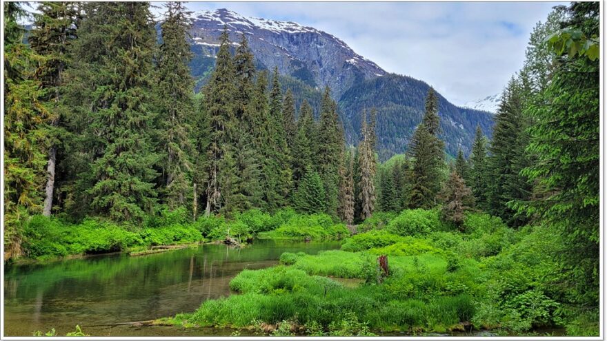 Stewart Highway, Hyder, Alaska, Fish Creek, Salmon Glacier, Kanada