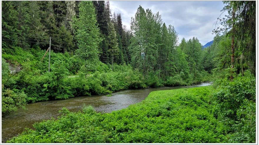 Stewart Highway, Hyder, Alaska, Fish Creek, Salmon Glacier, Kanada