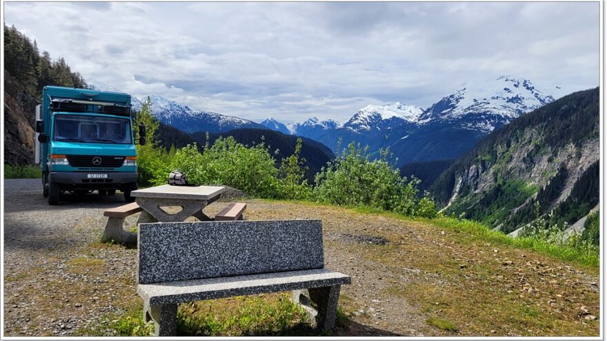 Stewart Highway, Hyder, Alaska, Fish Creek, Salmon Glacier, Kanada