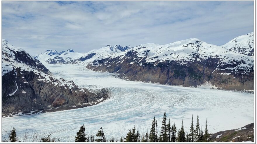 Stewart Highway, Hyder, Alaska, Salmon Glacier, Kanada