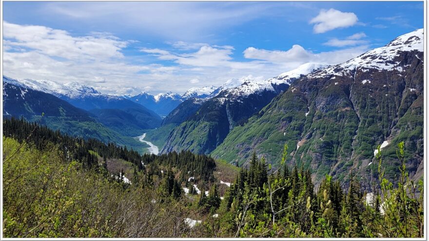 Stewart Highway, Hyder, Alaska, Salmon Glacier, Kanada