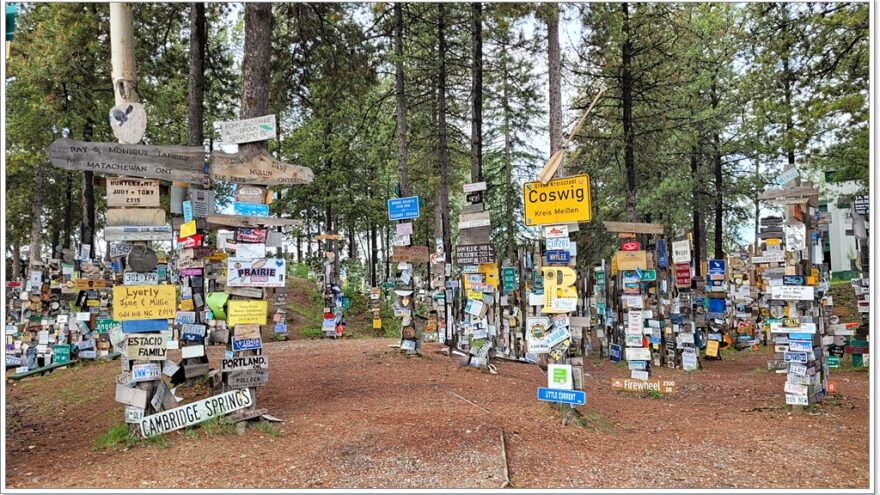 Watson Lake, Sign Post Forest, Yukon, Kanada