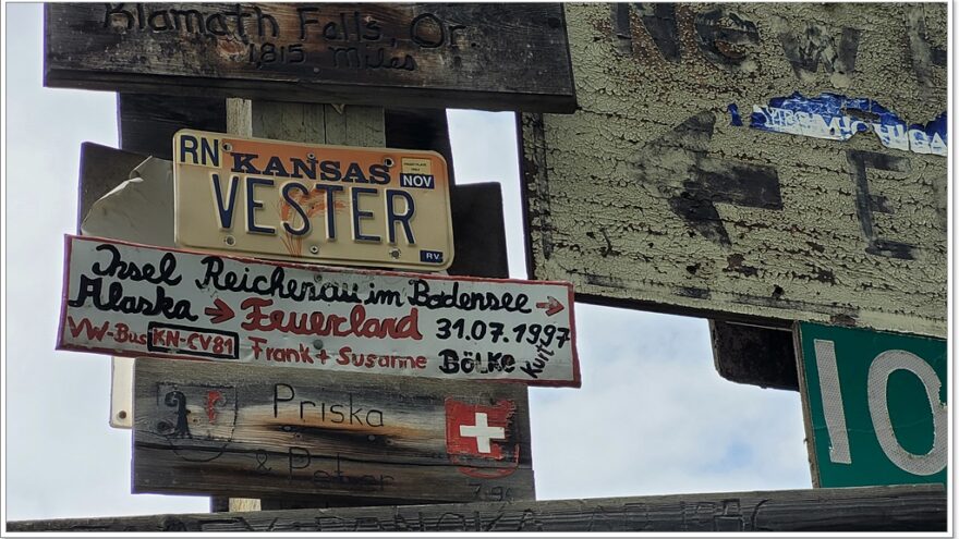 Watson Lake, Sign Post Forest, Yukon, Kanada