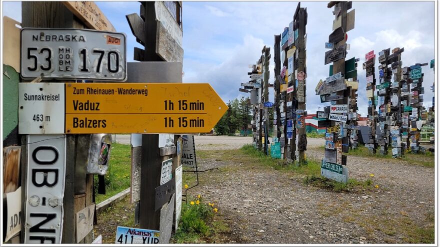 Watson Lake, Sign Post Forest, Yukon, Kanada