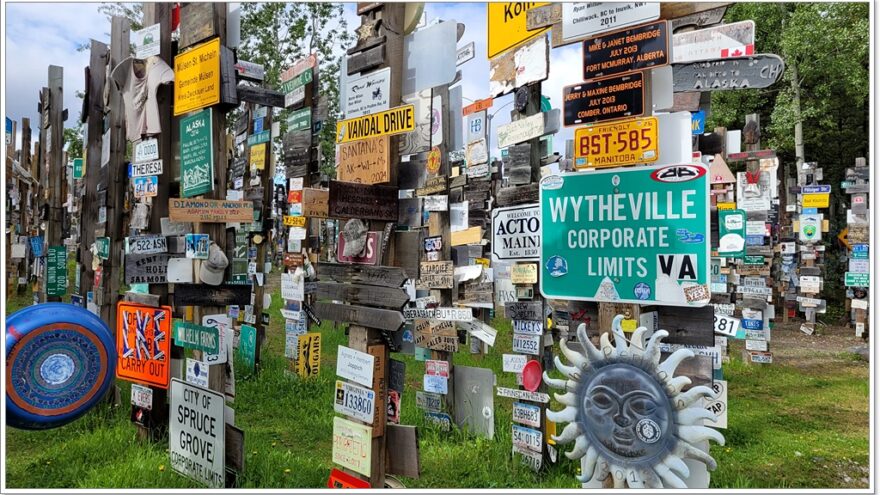 Watson Lake, Sign Post Forest, Yukon, Kanada