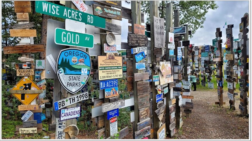 Watson Lake, Sign Post Forest, Yukon, Kanada