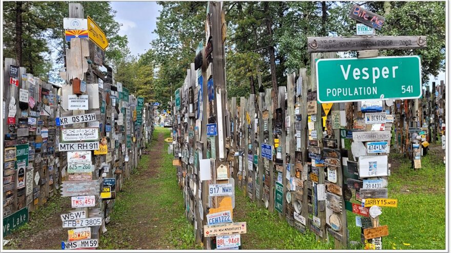 Watson Lake, Sign Post Forest, Yukon, Kanada