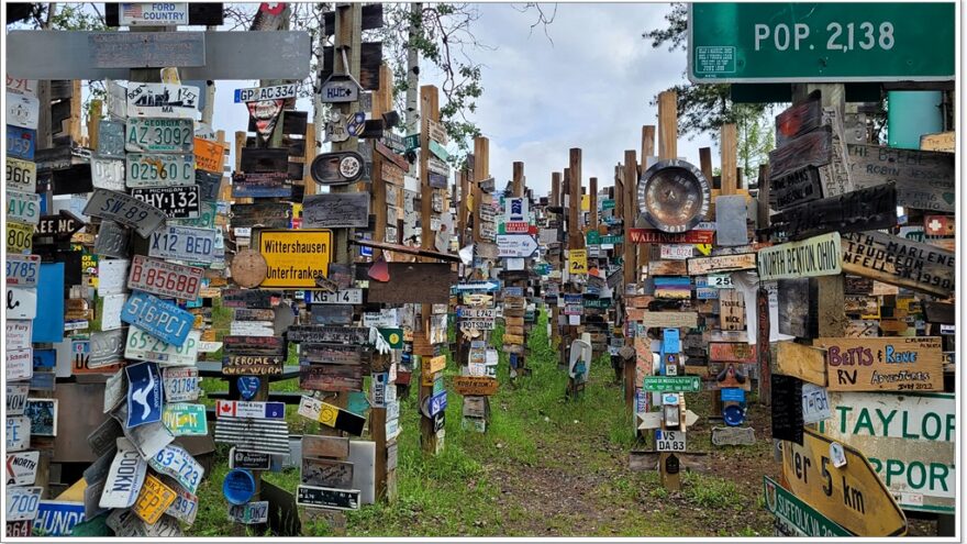 Watson Lake, Sign Post Forest, Yukon, Kanada