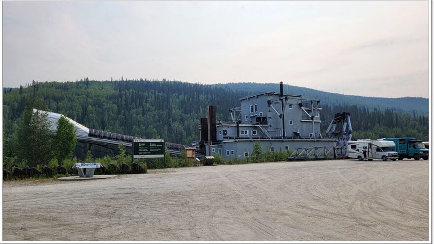 Dawson City - Yukon - Kanada - Dredge Nr.4 - Bonanza Creek - Klondike Goldrausch