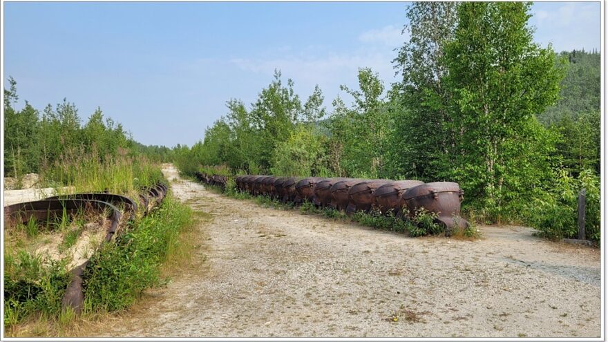 Dawson City - Yukon - Kanada - Dredge Nr.4 - Bonanza Creek - Klondike Goldrausch