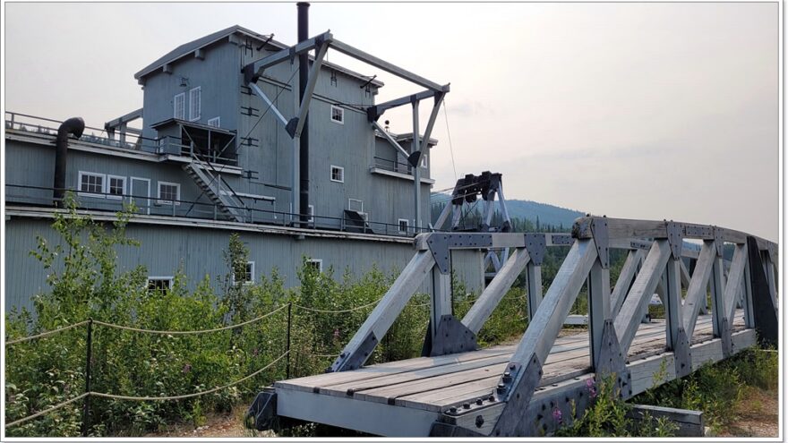 Dawson City - Yukon - Kanada - Dredge Nr.4 - Bonanza Creek - Klondike Goldrausch