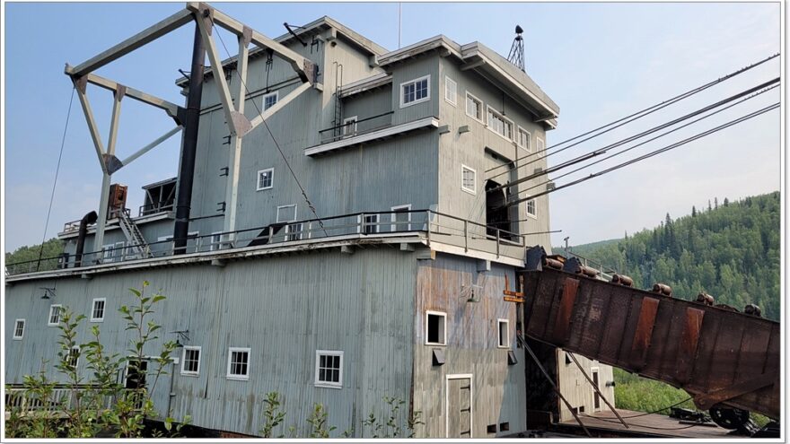 Dawson City - Yukon - Kanada - Dredge Nr.4 - Bonanza Creek - Klondike Goldrausch