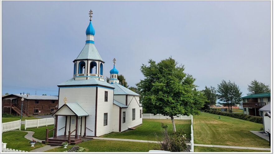 Kenai - Holy Assumption Russian Orthodox Church - Alaska - USA