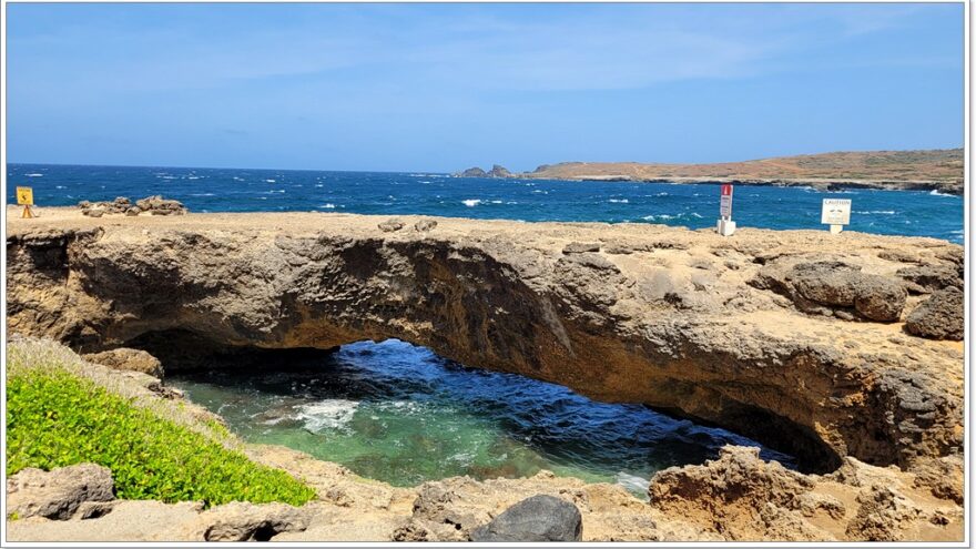 Bushiribana Gold Mine - Pool Cave - Natural Bridge - Aruba - Karibik