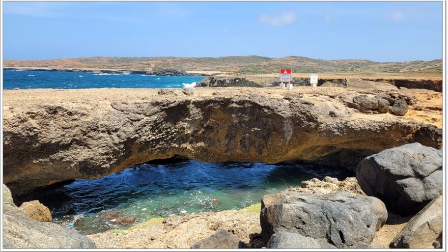 Bushiribana Gold Mine - Pool Cave - Natural Bridge - Aruba - Karibik