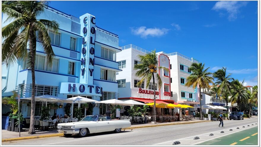 Miami - Florida - Ocean Drive - Miami Beach - USA